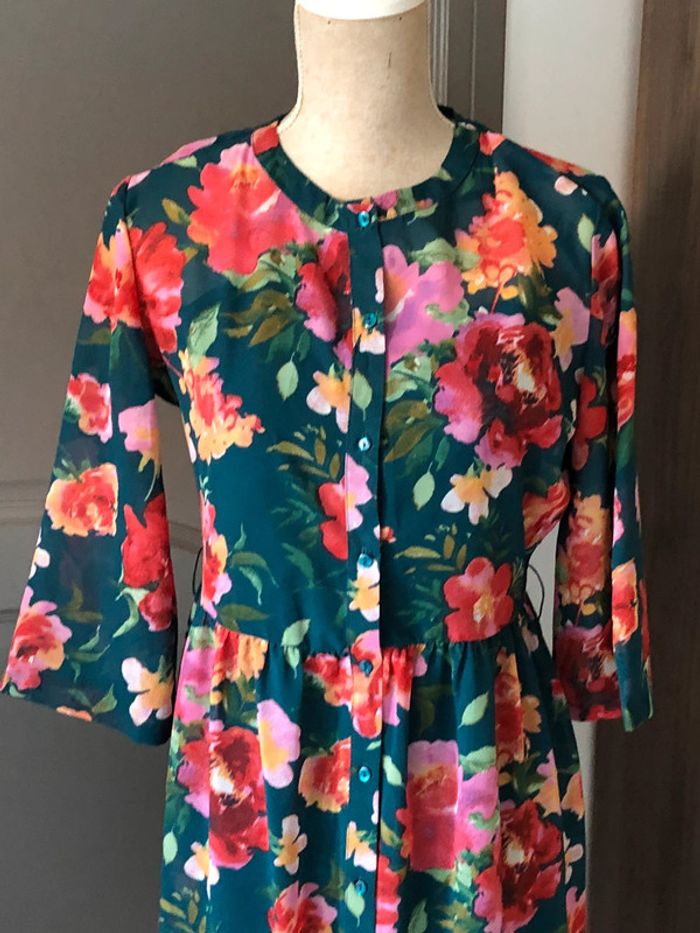 Robe été Jacqueline de yong taille 38 impeccable - photo numéro 2