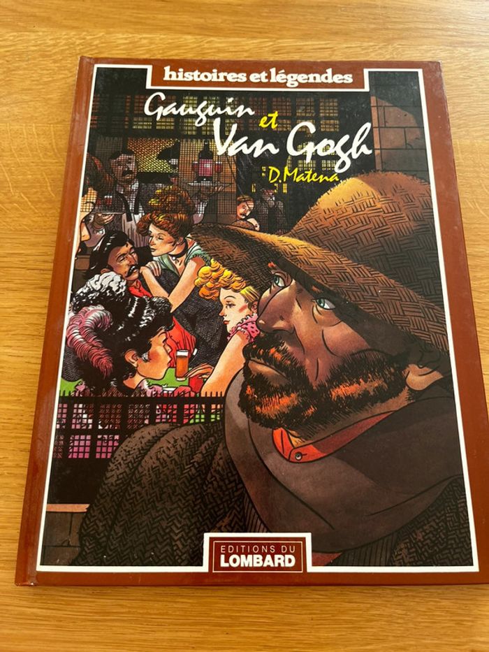 Bande dessinée, histoire et légendes Gauguin et Van Gogh