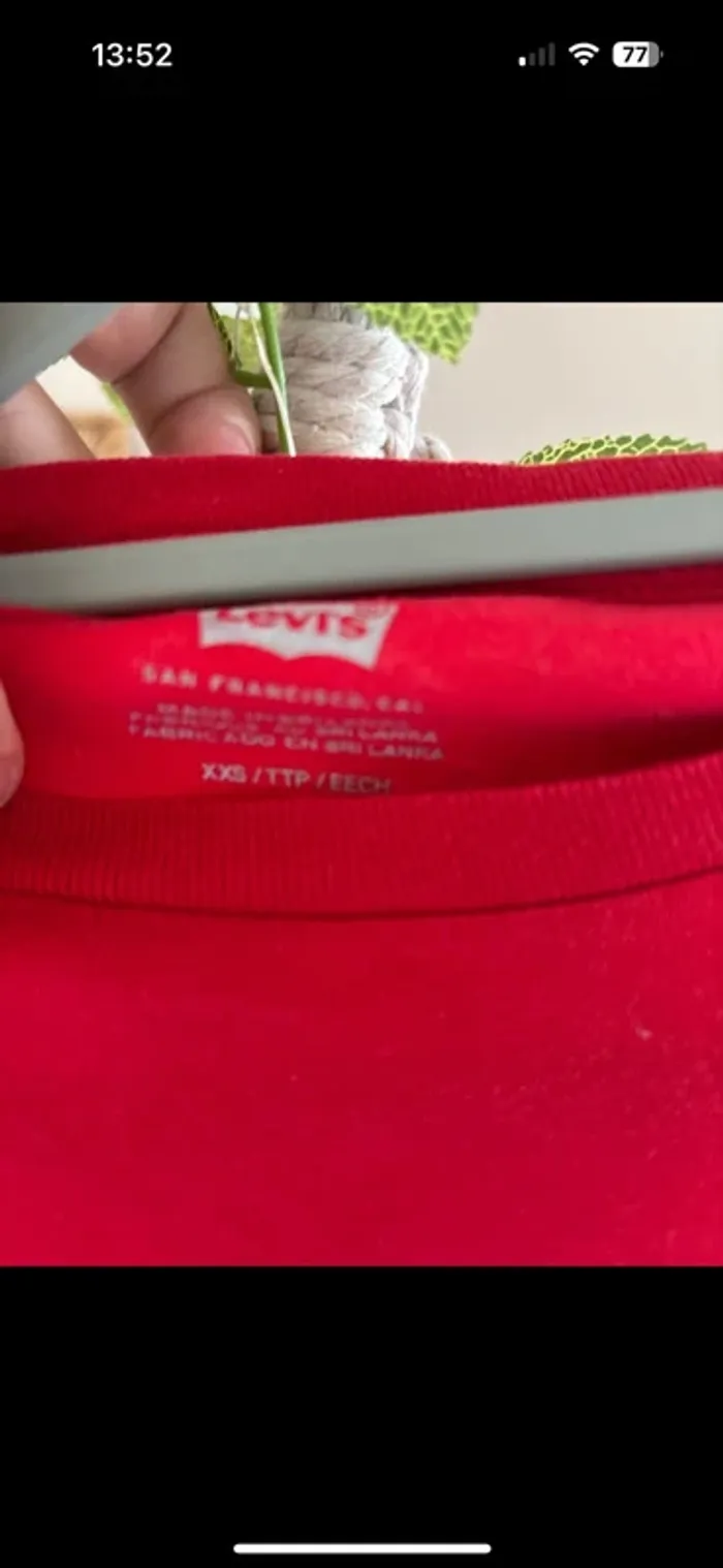 T-shirt Levis xxs - photo numéro 4