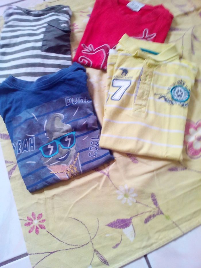 lots  de  t-shirts garçons