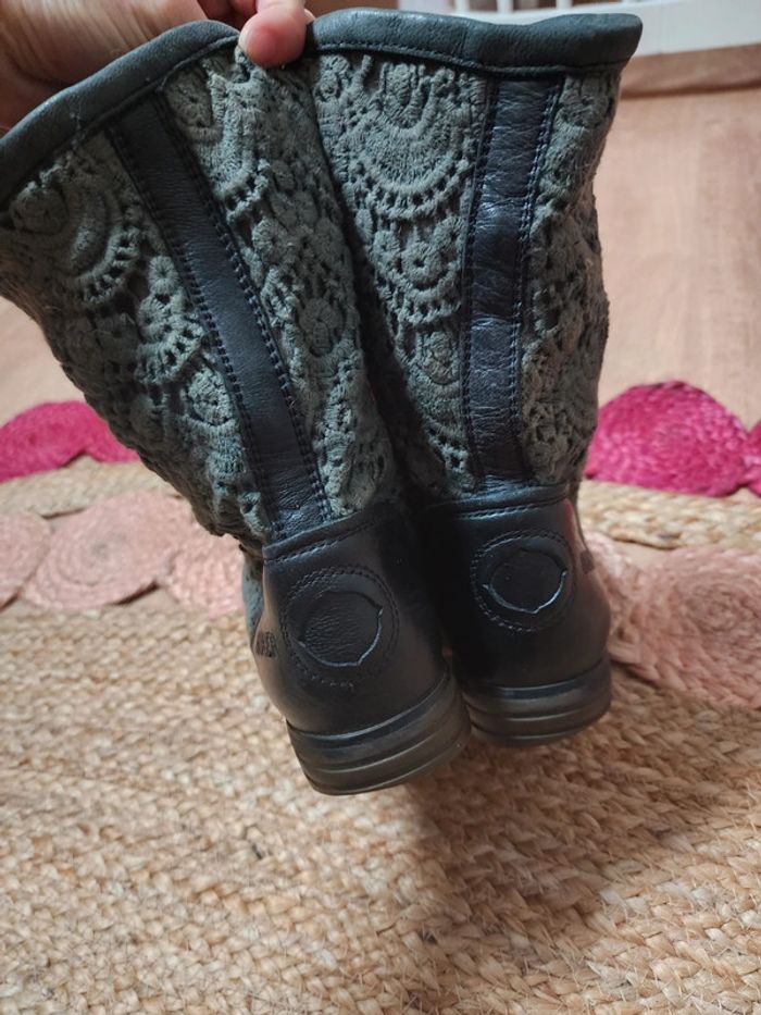 Bottines Bunker dentelle - photo numéro 4