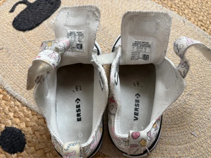 Baskets scratch enfant Mermaid beige Converse 23 - photo numéro 11