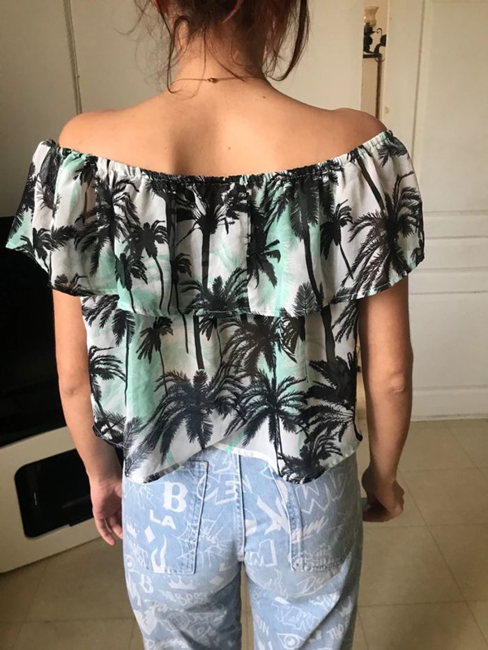 Blouse épaules dénudées - photo numéro 2