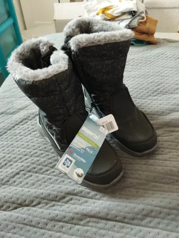 Bottes d'hiver neige
