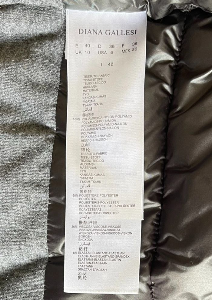 Doudoune matelassée noire taille 38 - photo numéro 6