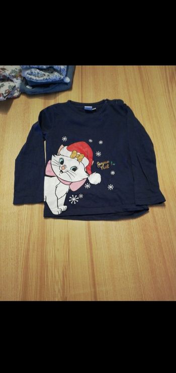 T shirt manche longue Noël Disney