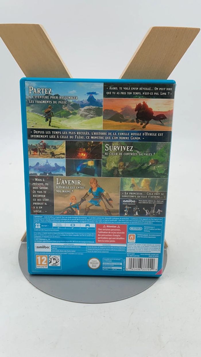 Jeu vidéo The Legend Of Zelda Breath Of The Wild sur console Nintendo Wii U - photo numéro 2