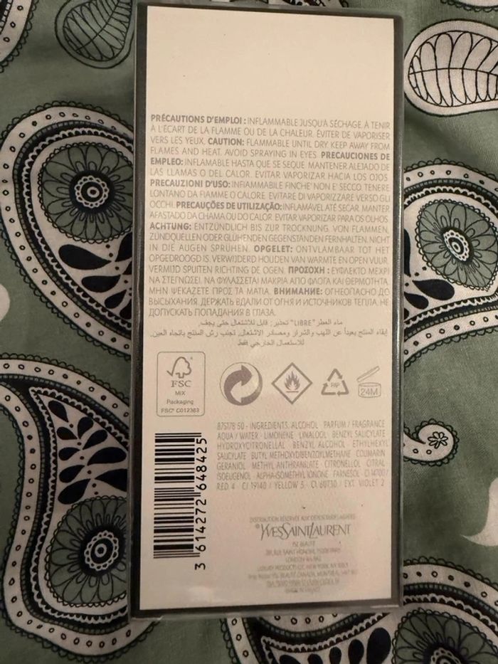 parfum libre de yves saint laurent 100 ml - photo numéro 3