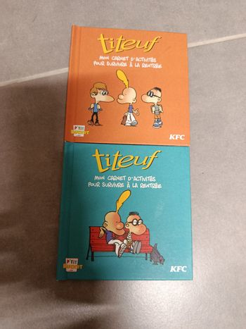 Livre d'activités Titeuf 