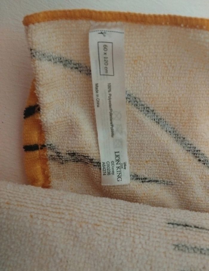 Serviette enfant - photo numéro 4