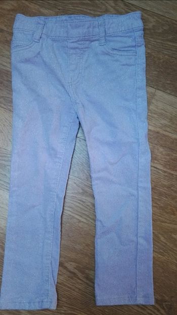 Jegging pailleté 18/24mois