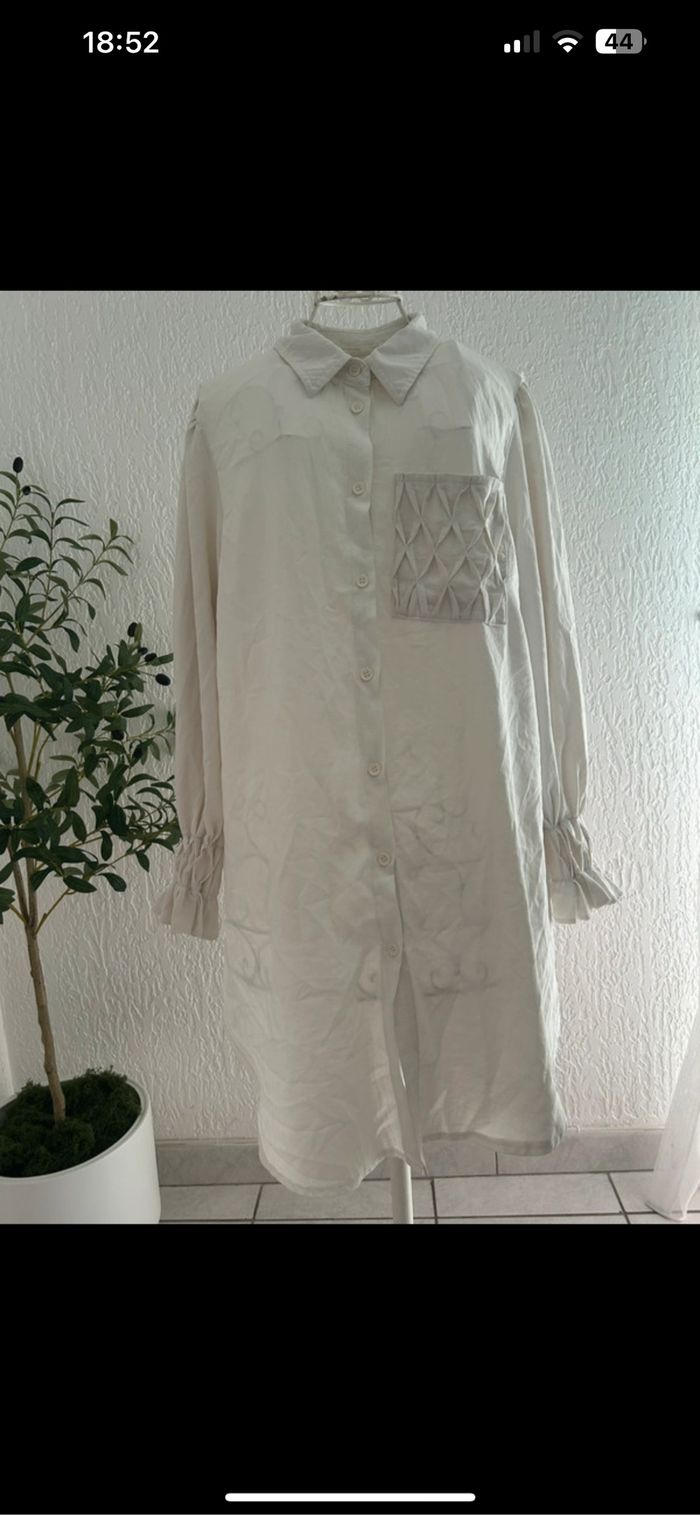 Chemise blanc cassé - photo numéro 2