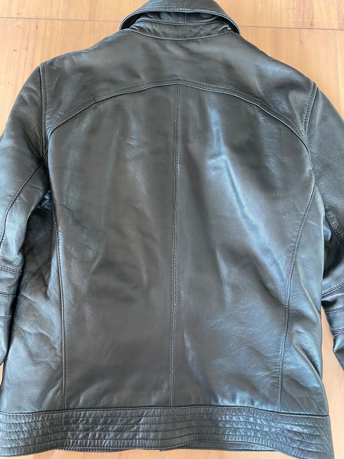 Blouson Redskins en cuir noir taille S - photo numéro 20
