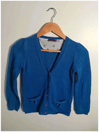 C11 gilet bleu Sergent major 10 ans