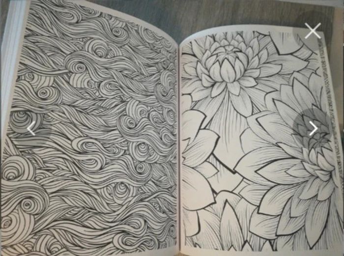 Livre de coloriage relax art neuf - photo numéro 6