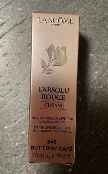 NEUF - Lancôme - rouge à lèvre  l'absolu rouge cream