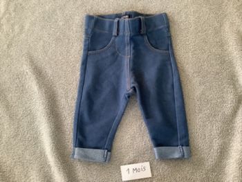Jegging bleu