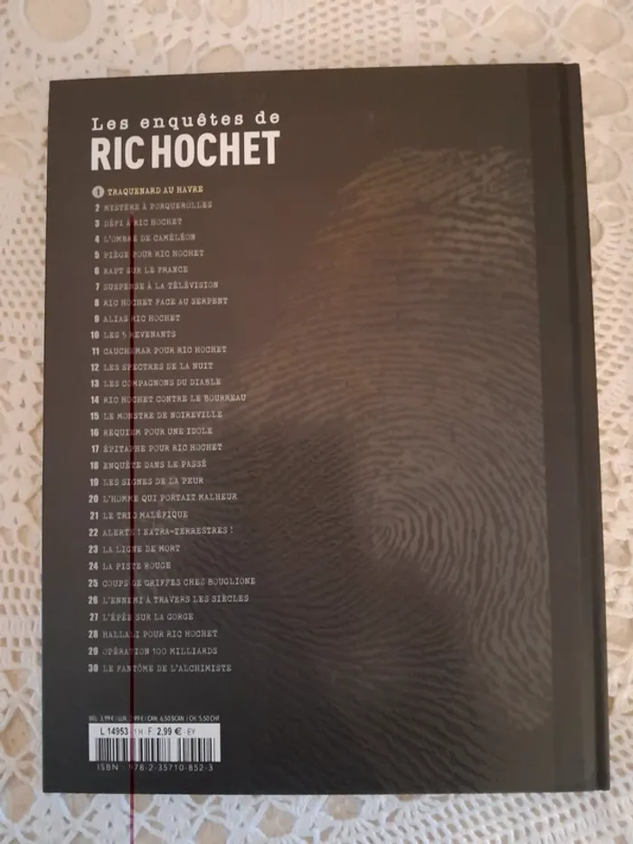 Ric Hochet : bande dessinée : Traquenard au Havre - photo numéro 2