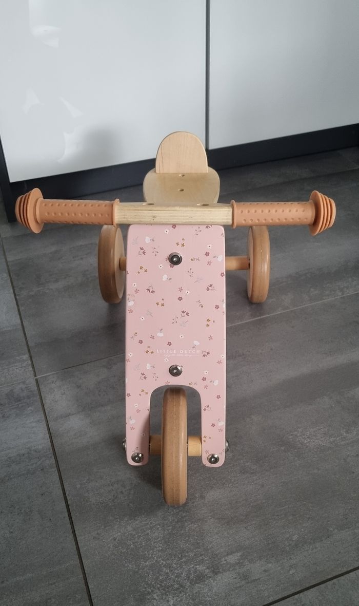Tricycle en bois Little Dutch 🌸 - photo numéro 4
