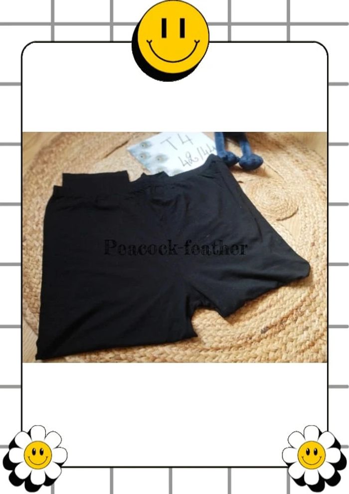 Legging noir 3/4 neuf T4 - photo numéro 3