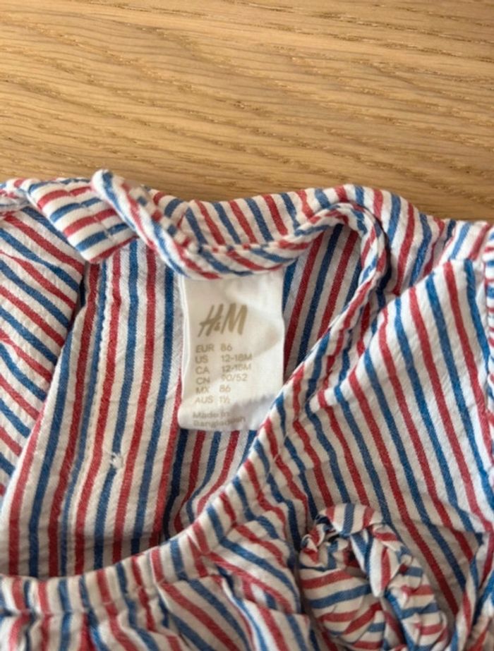 Teeshirt rayé H&M - photo numéro 3