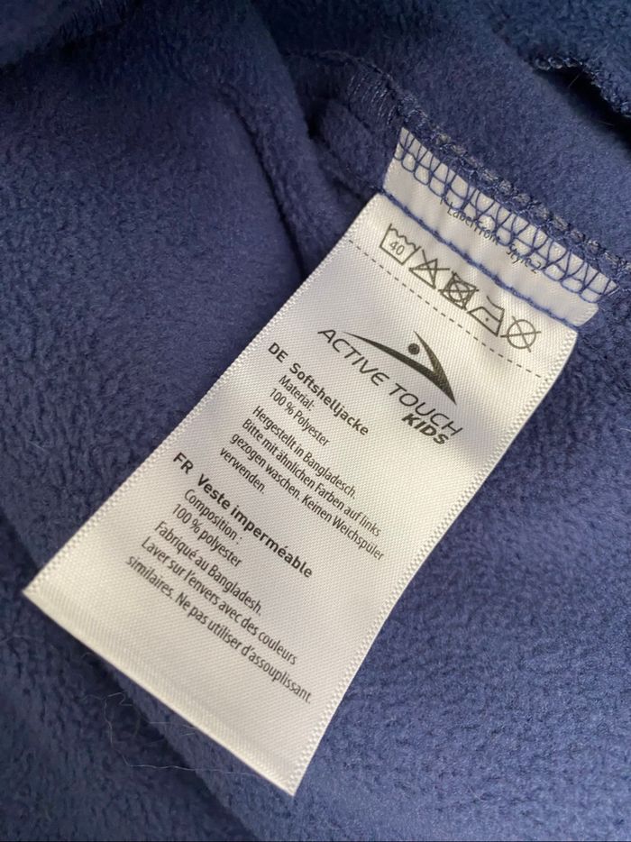 Veste softshell fille – Taille 4 ans - photo numéro 4