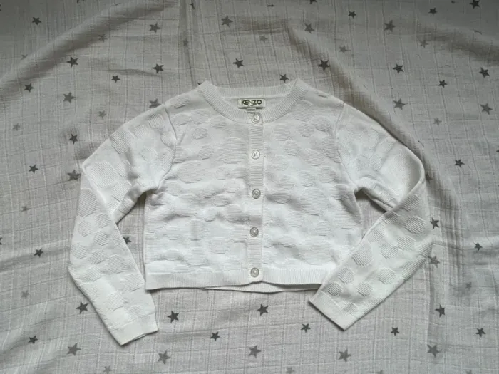 Gilet court Kenzo - Blanc