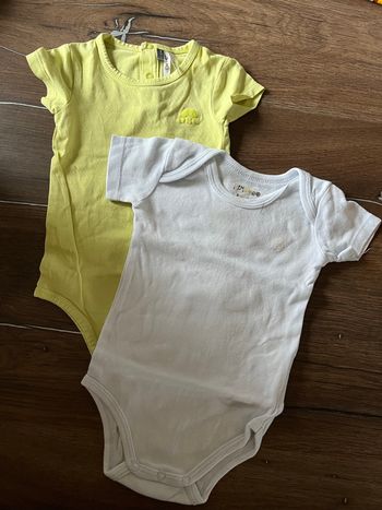 Lot bodies manches courtes