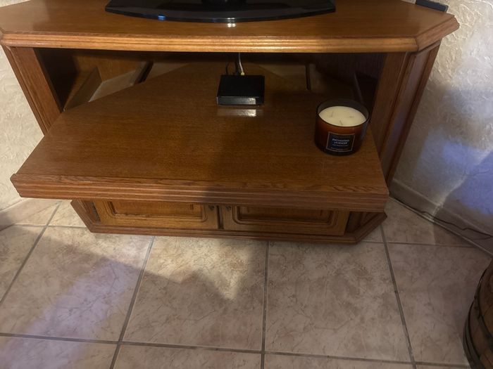 Meuble de télé en angle - photo numéro 2