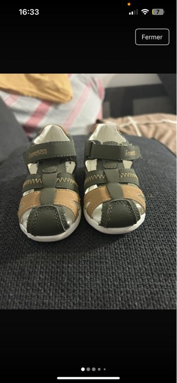 Chaussures ouverte bébé  chaussea