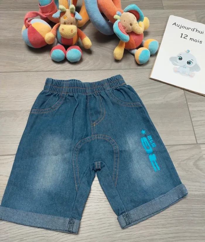 Short jean garçon 12 mois RG512