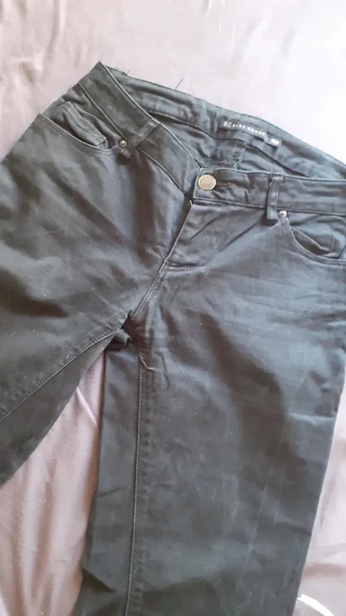 Jeans noir Zara - photo numéro 6