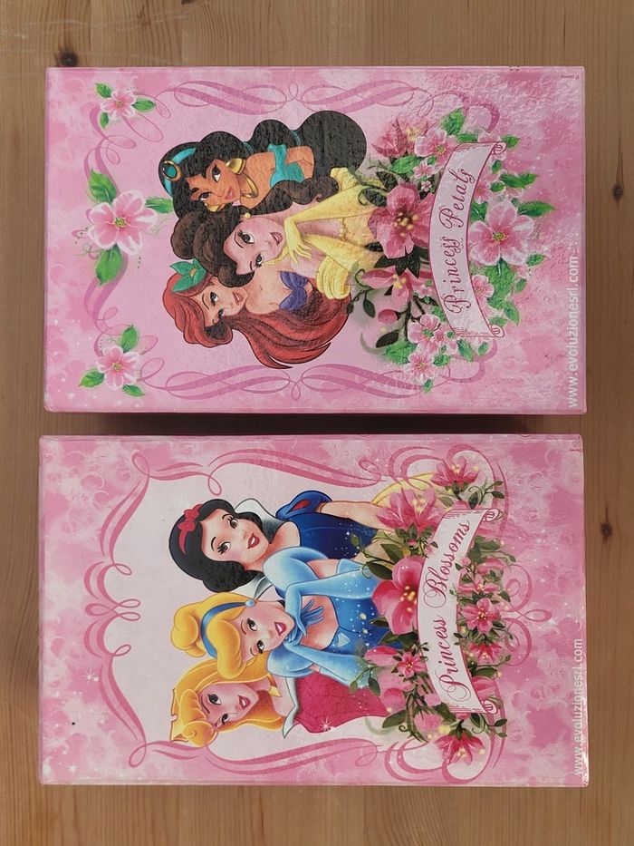 Lot boites de rangement Princesses Disney - photo numéro 4
