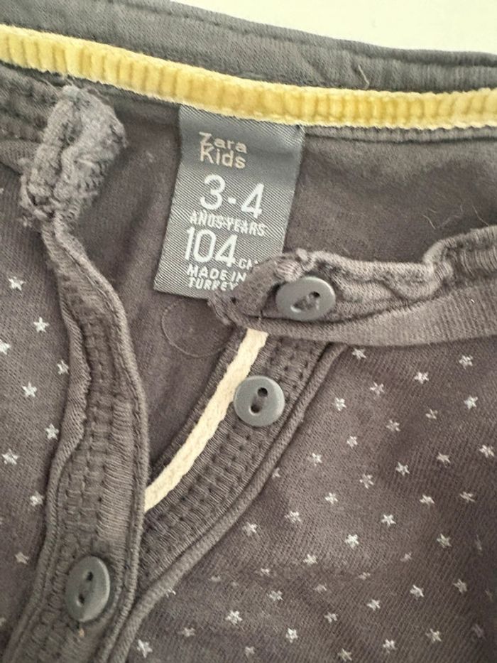 Haut manches longues Zara Kids 3-4 ans (104 cm) - photo numéro 3