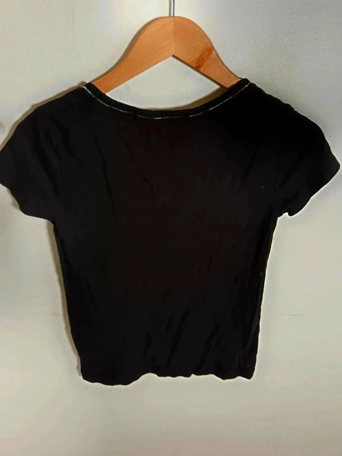 C16 t-shirt noir gemo S - photo numéro 2