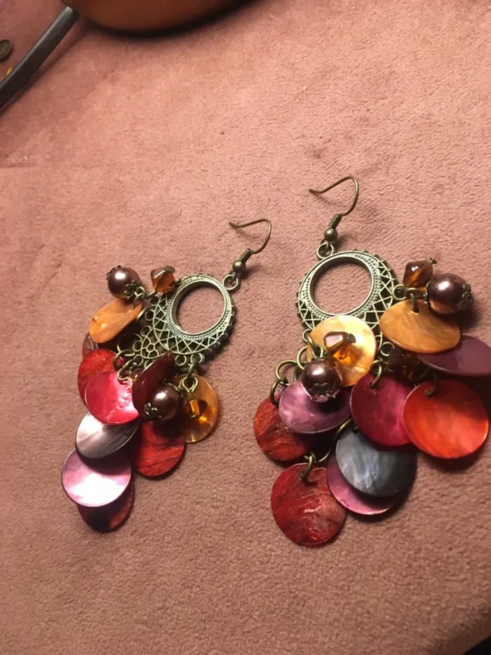Boucles d’oreilles vintage