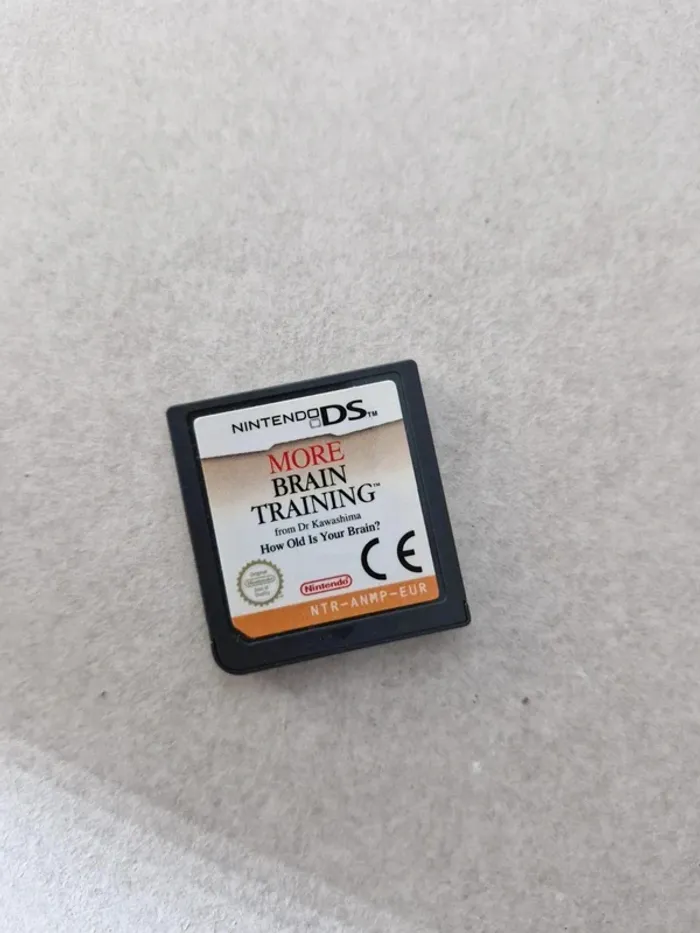 Jeu ds more brain training sans boite