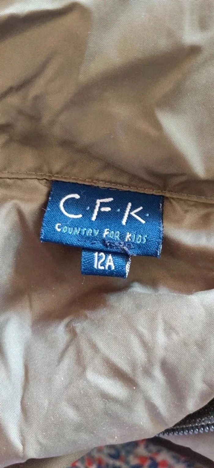 Kway kaki CFK 12 ans - photo numéro 5