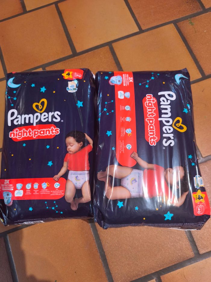Pampers night Pants taille 4