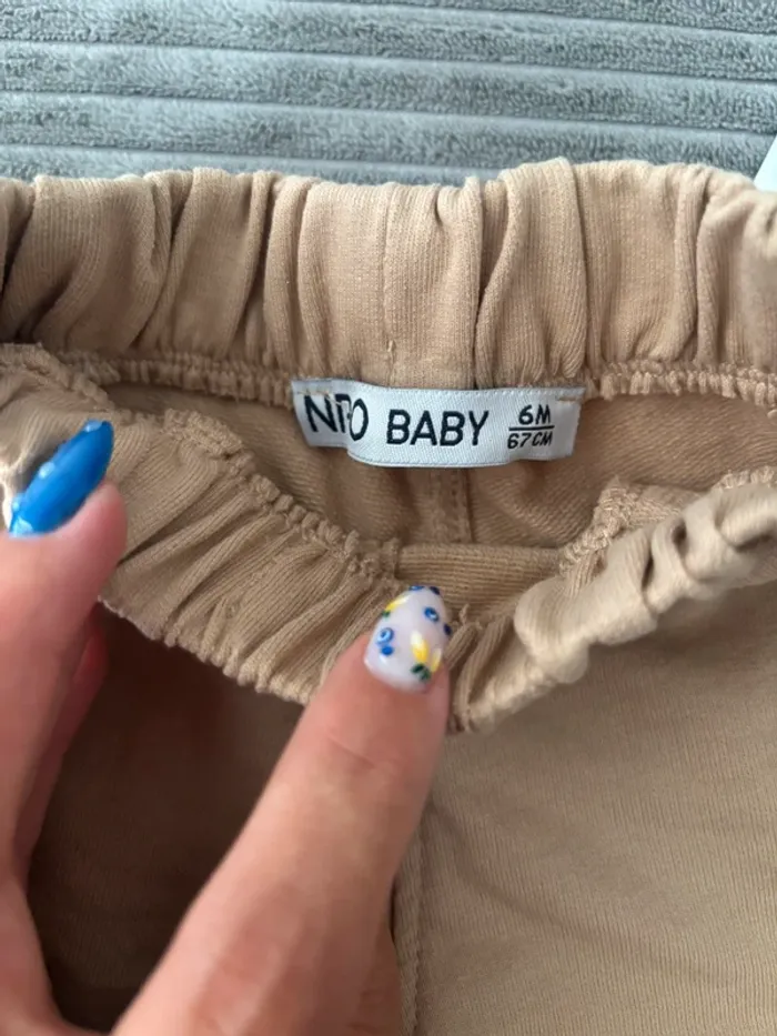 Short camel NPO Baby - 6 mois - photo numéro 2