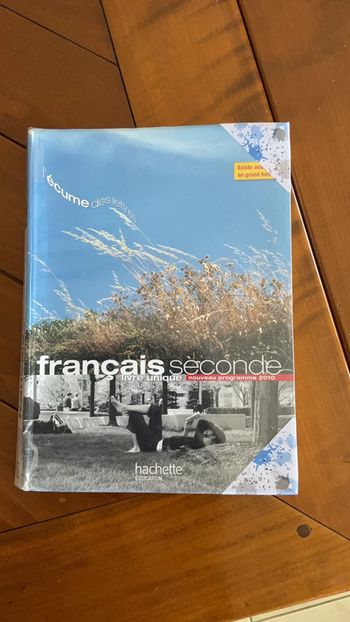 Français livré seconde