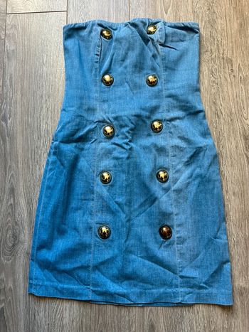 Robe en jeans bustier Liu Jo