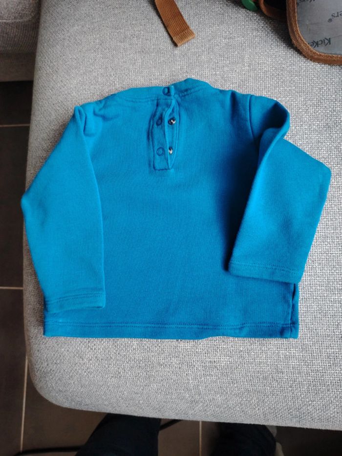 Sweat petit bateau 12 mois - photo numéro 3