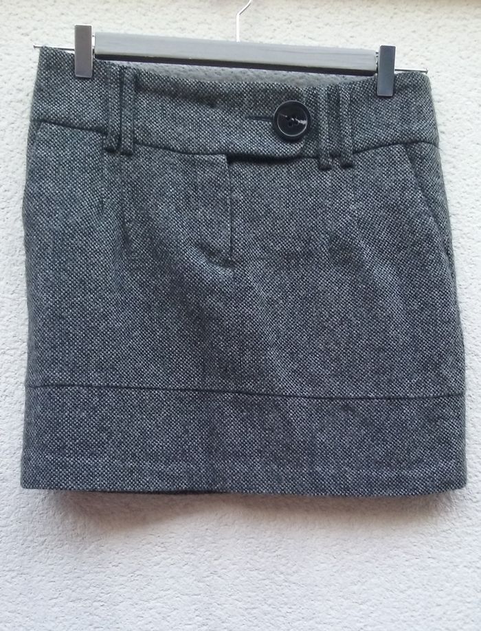 Jupe courte d'hiver Naf Naf femme