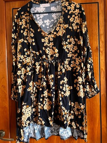 Robe fleurie April Vintage