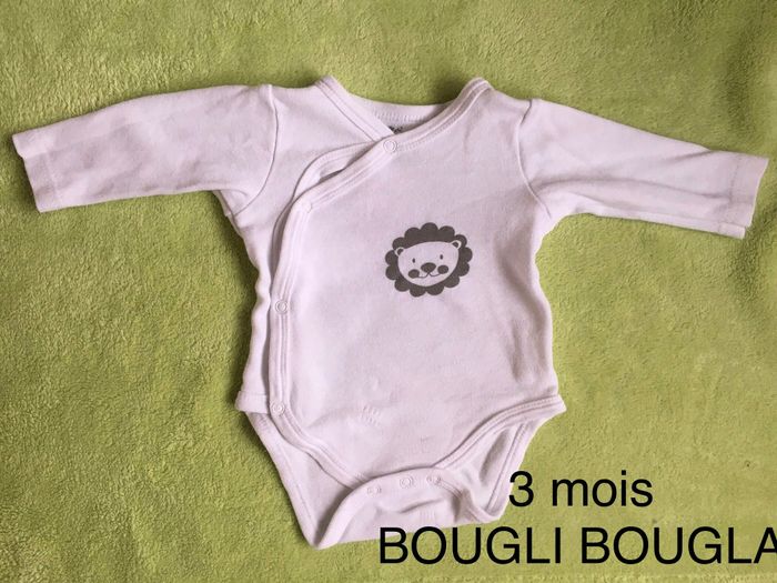 Bodi manches longues 3 mois