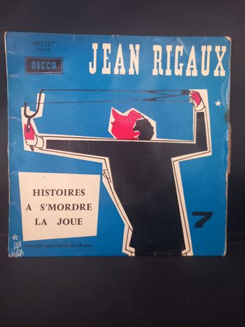 45T de Jean Rigaux numéro 7