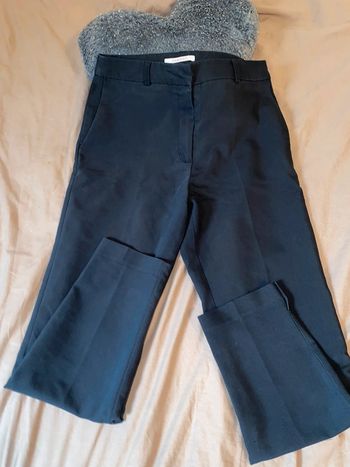 Pantalon tailleur noir