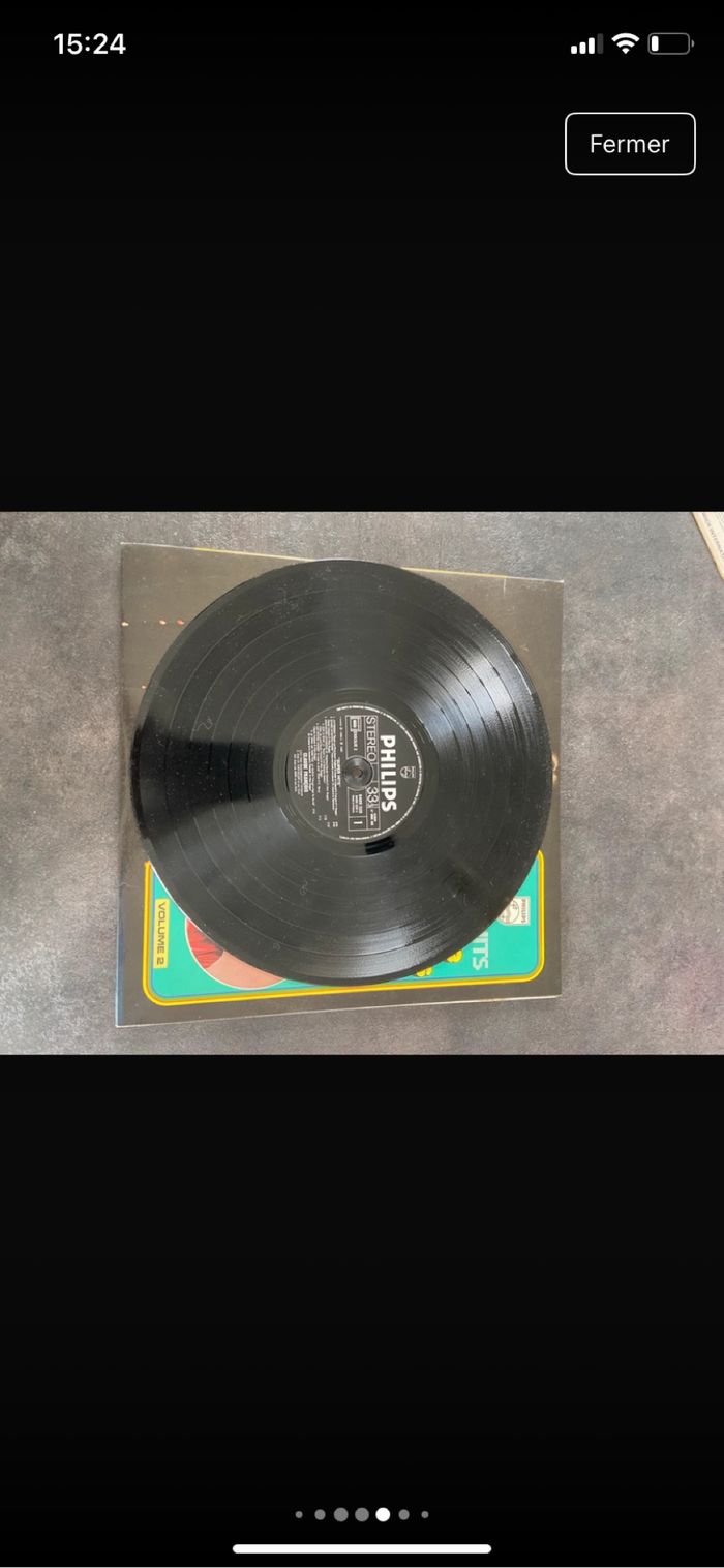 Vinyle 33 tours Super hits Claude François volume 2 - photo numéro 5