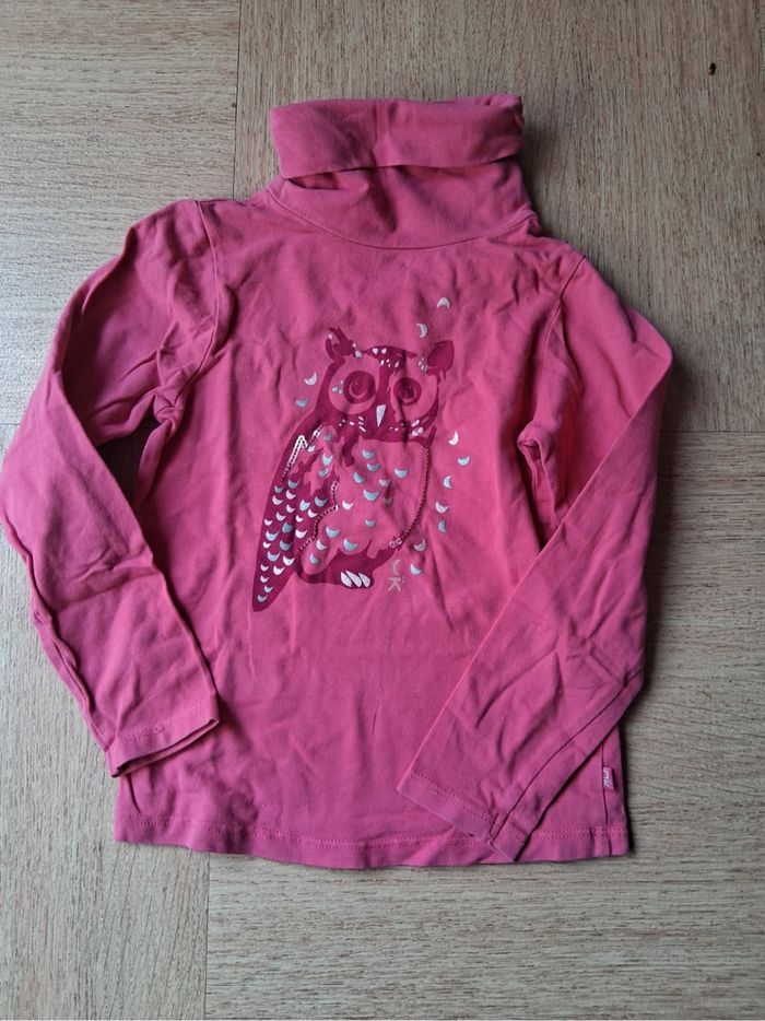 Sous pull rose